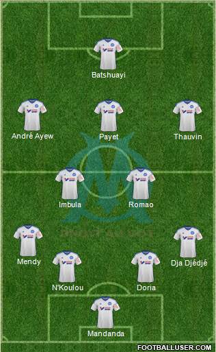 Olympique de Marseille Formation 2014