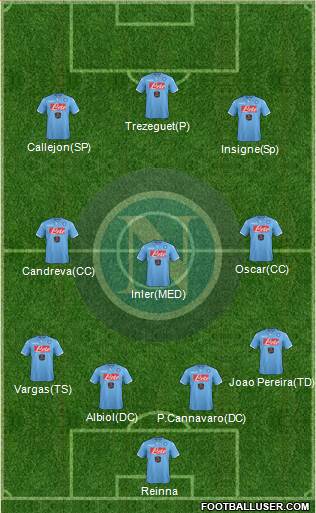 Napoli Formation 2014