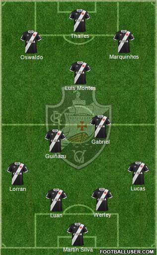 CR Vasco da Gama Formation 2014
