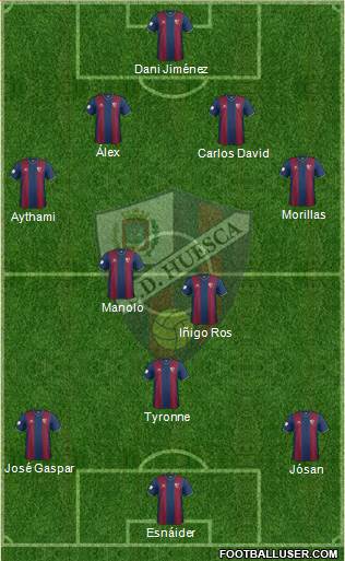S.D. Huesca Formation 2014
