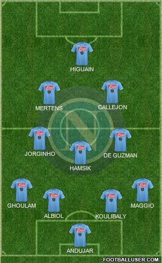 Napoli Formation 2014