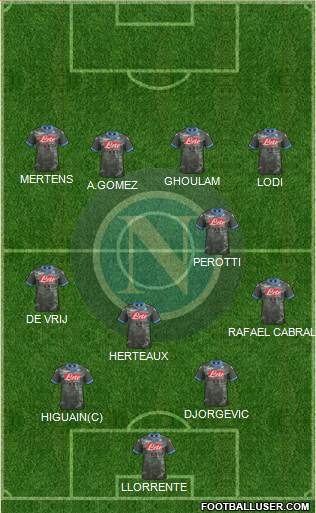Napoli Formation 2014
