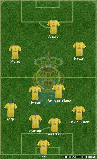 U.D. Las Palmas S.A.D. Formation 2014