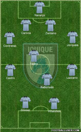 CD Municipal Iquique S.A.D.P. Formation 2014