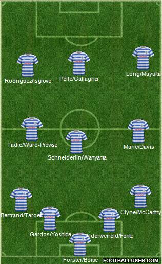 Queens Park Rangers Formation 2014