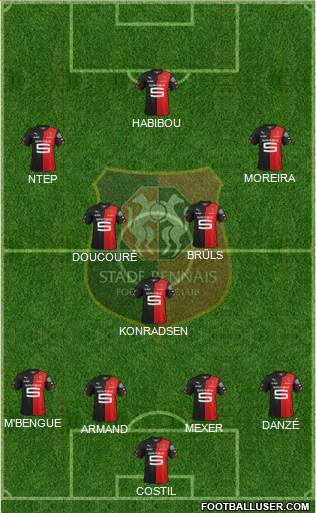 Stade Rennais Football Club Formation 2014