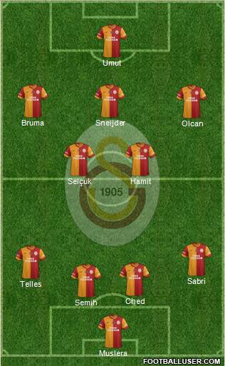 Galatasaray SK Formation 2014