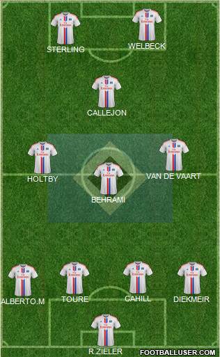 Hamburger SV Formation 2014