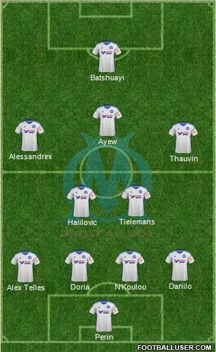 Olympique de Marseille Formation 2014