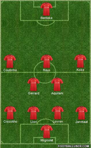 Liverpool Formation 2014