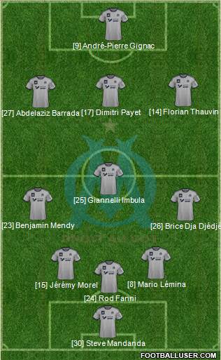 Olympique de Marseille Formation 2014
