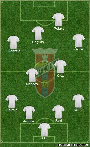 Yeclano Deportivo Formation 2014