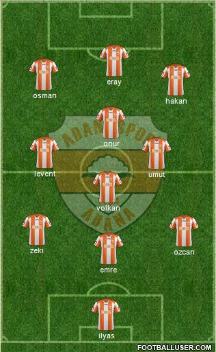 Adanaspor A.S. Formation 2014