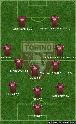 Torino Formation 2014