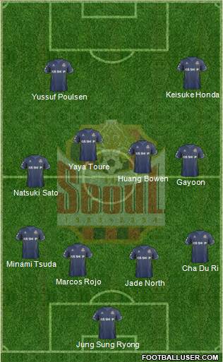 FC Seoul Formation 2014