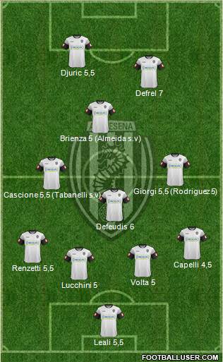 Cesena Formation 2014