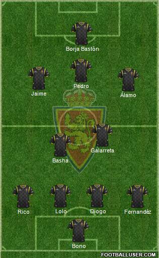 R. Zaragoza S.A.D. Formation 2014