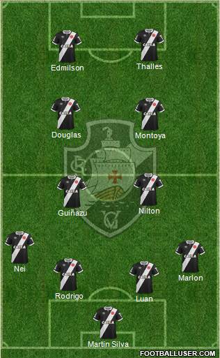 CR Vasco da Gama Formation 2014