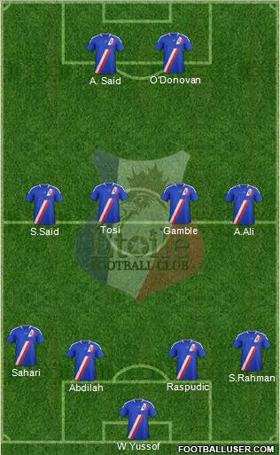 Etoile FC Formation 2014