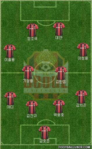 FC Seoul Formation 2014