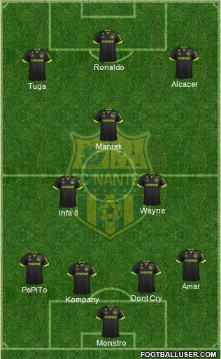 FC Nantes Formation 2014