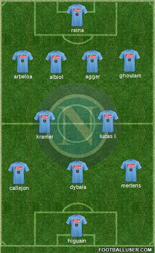 Napoli Formation 2014