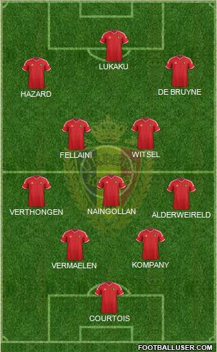 Belgium Formation 2014