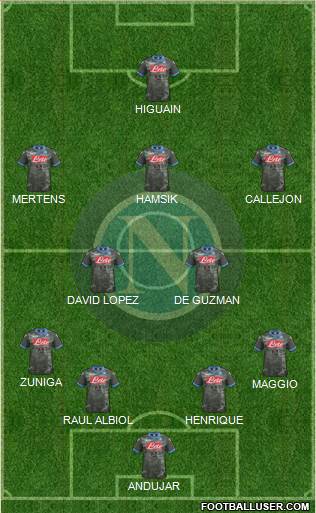 Napoli Formation 2014