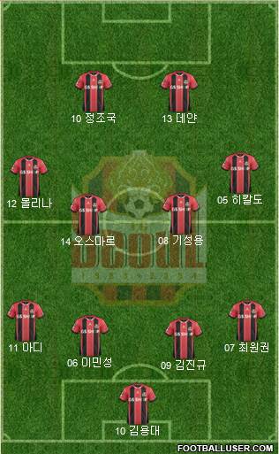 FC Seoul Formation 2014