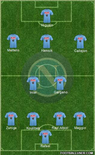 Napoli Formation 2014