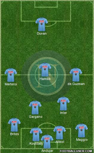 Napoli Formation 2014