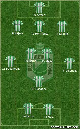 CDC Atlético Nacional Formation 2014