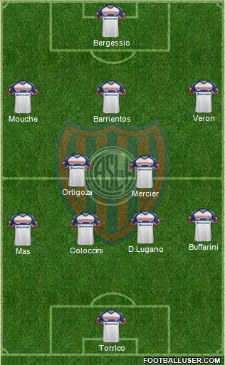 San Lorenzo de Almagro Formation 2014