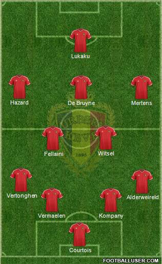 Belgium Formation 2014