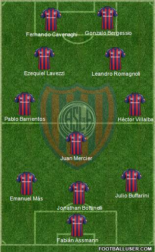 San Lorenzo de Almagro Formation 2014