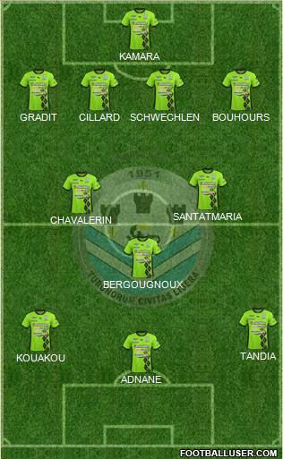Tours Football Club Formation 2014