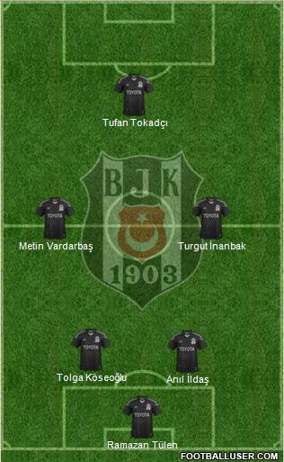 Besiktas JK Formation 2014