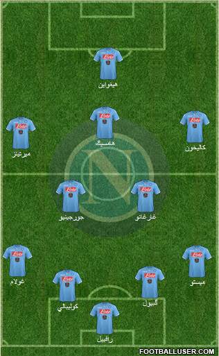 Napoli Formation 2014