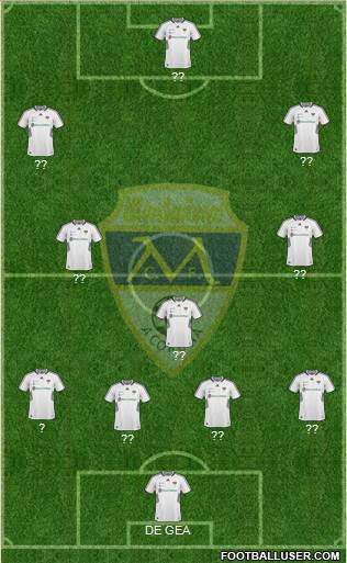 Montañeros C.F. B.G. Formation 2014