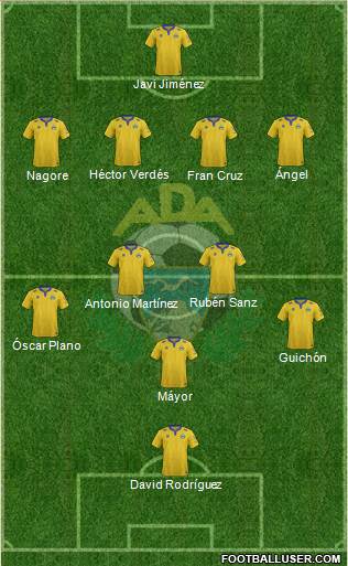 A.D. Alcorcón Formation 2014