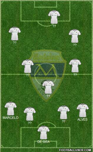 Montañeros C.F. B.G. Formation 2014