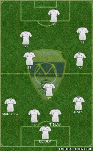 Montañeros C.F. B.G. Formation 2014