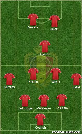 Belgium Formation 2014