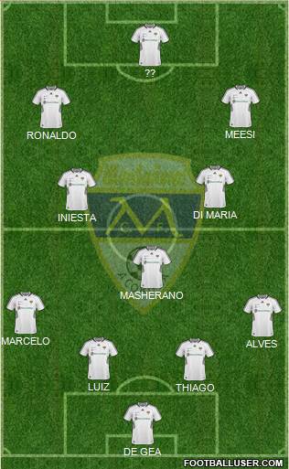 Montañeros C.F. B.G. Formation 2014