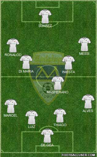 Montañeros C.F. B.G. Formation 2014