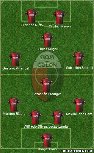 Colón de Santa Fe Formation 2014