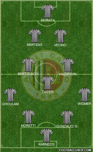 Ascoli football formation