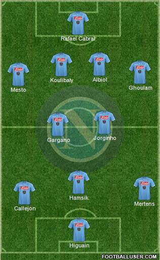 Napoli Formation 2014