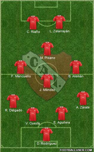Independiente Formation 2014