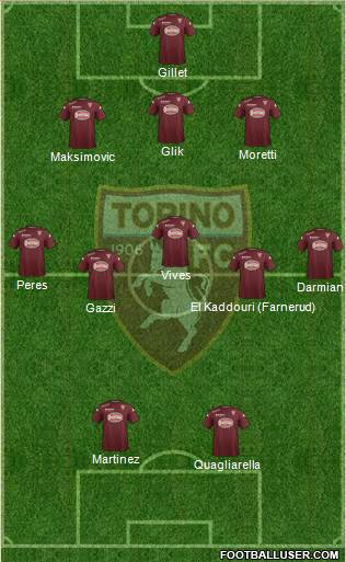Torino Formation 2014